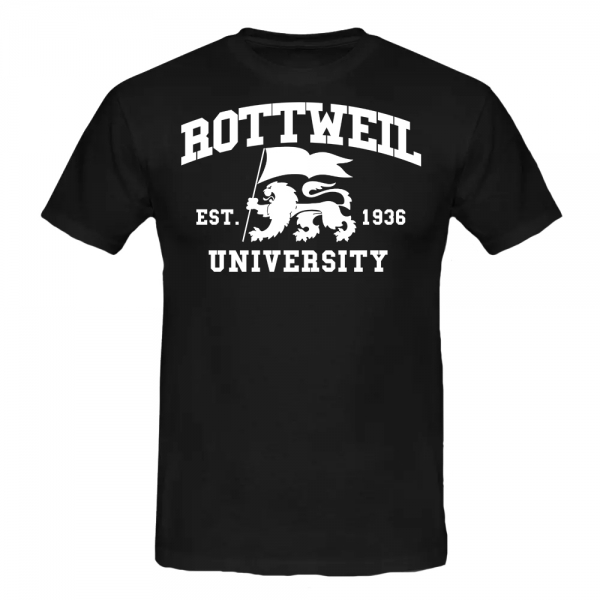 ROTTWEIL T-Shirt schwarz