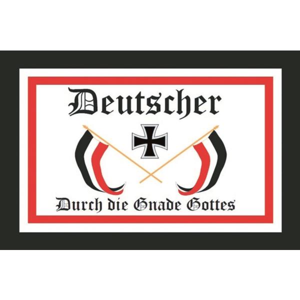 Blechschild - Deutscher - historisch