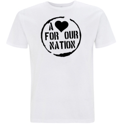 A <3 for our Nation-Shirt weiß