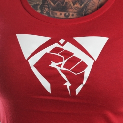 T-Shirt Fist cranberry Girly