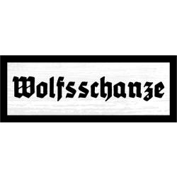 Blechschild - Wolfsschanze 6