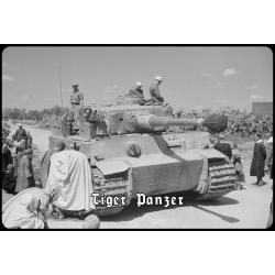 Blechschild - Tiger Panzer - historisch