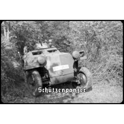 Blechschild - Schützenpanzer - historisch