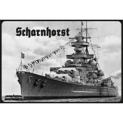 Blechschild - Scharnhorst - historisch