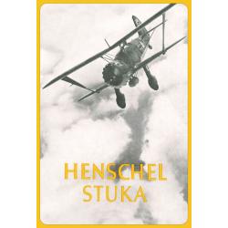 Blechschild - Stuka - historisch