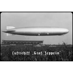 Blechschild - Graf Zeppelin - historisch
