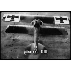 Blechschild - Albatros - historisch