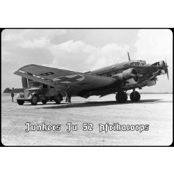 Blechschild - Junkers JU 52 - historisch