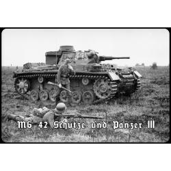 Blechschild - Panzer III - historisch